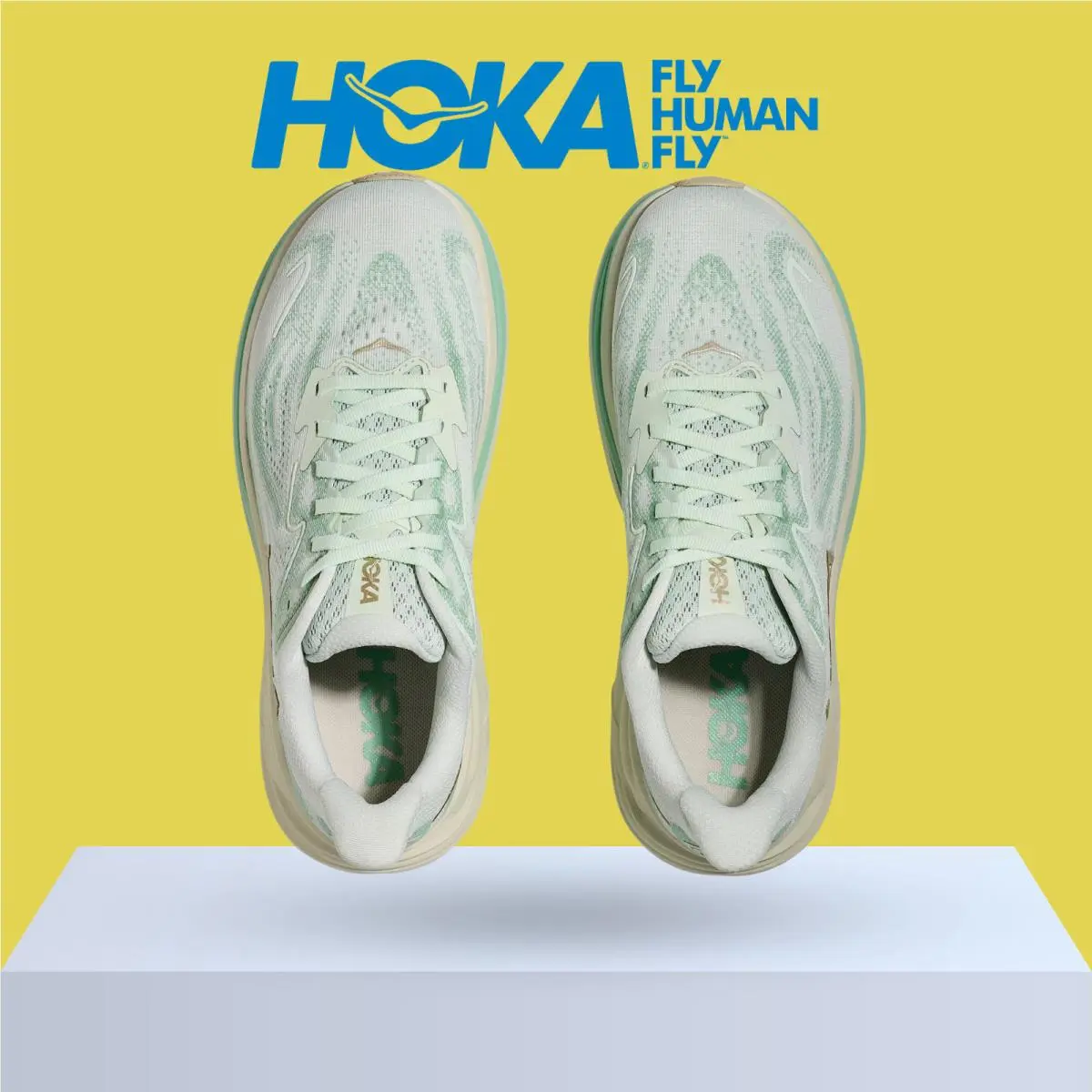 Hoka shoes - Hoka One One Clifton 10 - Black/Black 32