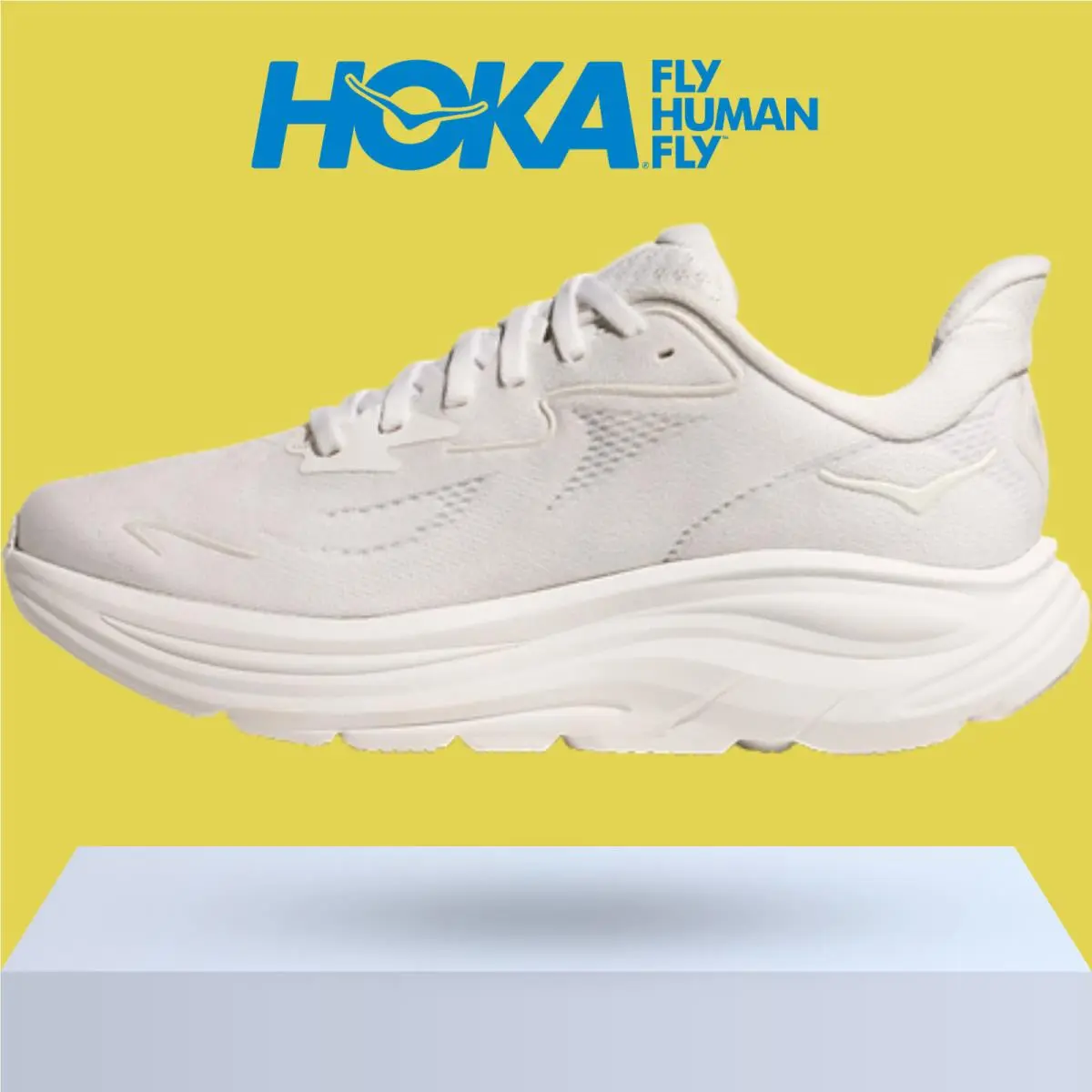 Hoka shoes - Hoka One One Clifton 10 - Black/Black 55