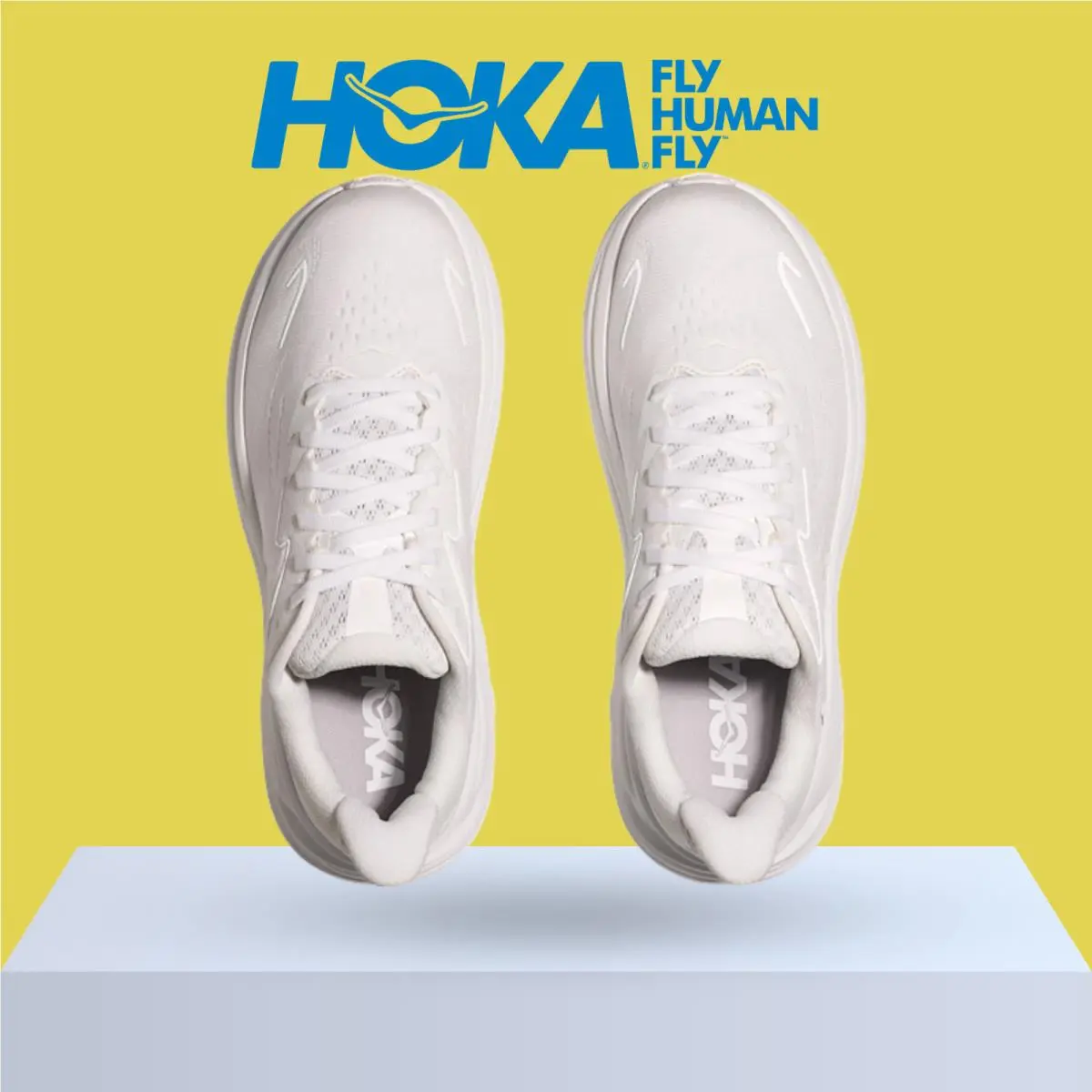 Hoka shoes - Hoka One One Clifton 10 - Black/Black 57