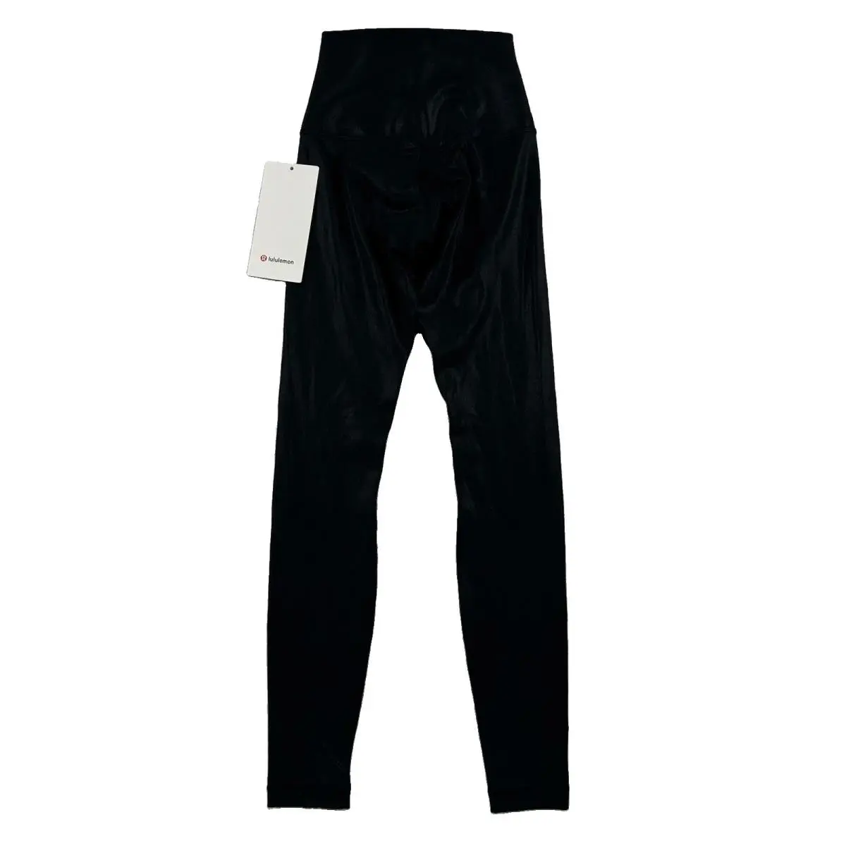 Lululemon Align Leggings Womens Sz 0 Black High Rise Shimmer Ankle Yoga Gym