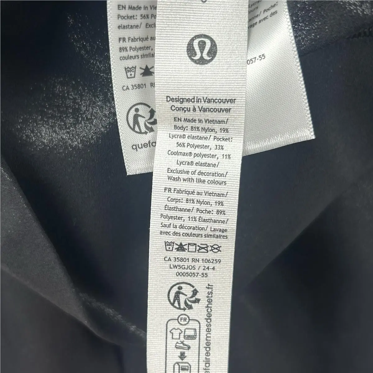 Lululemon clothing - Black 10