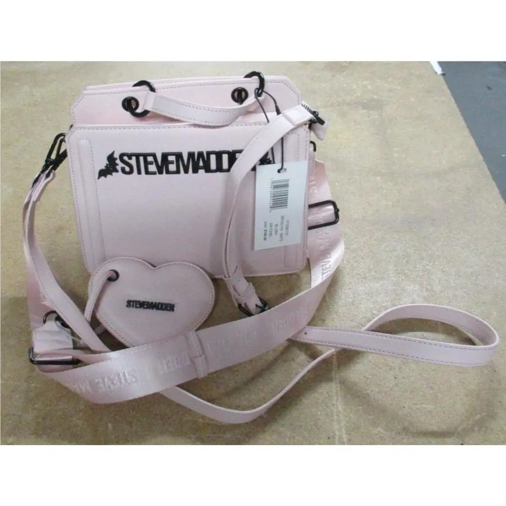 Steve Madden Satchel Blush Pink Bevelyn Bats Crossbody Bag Halloween