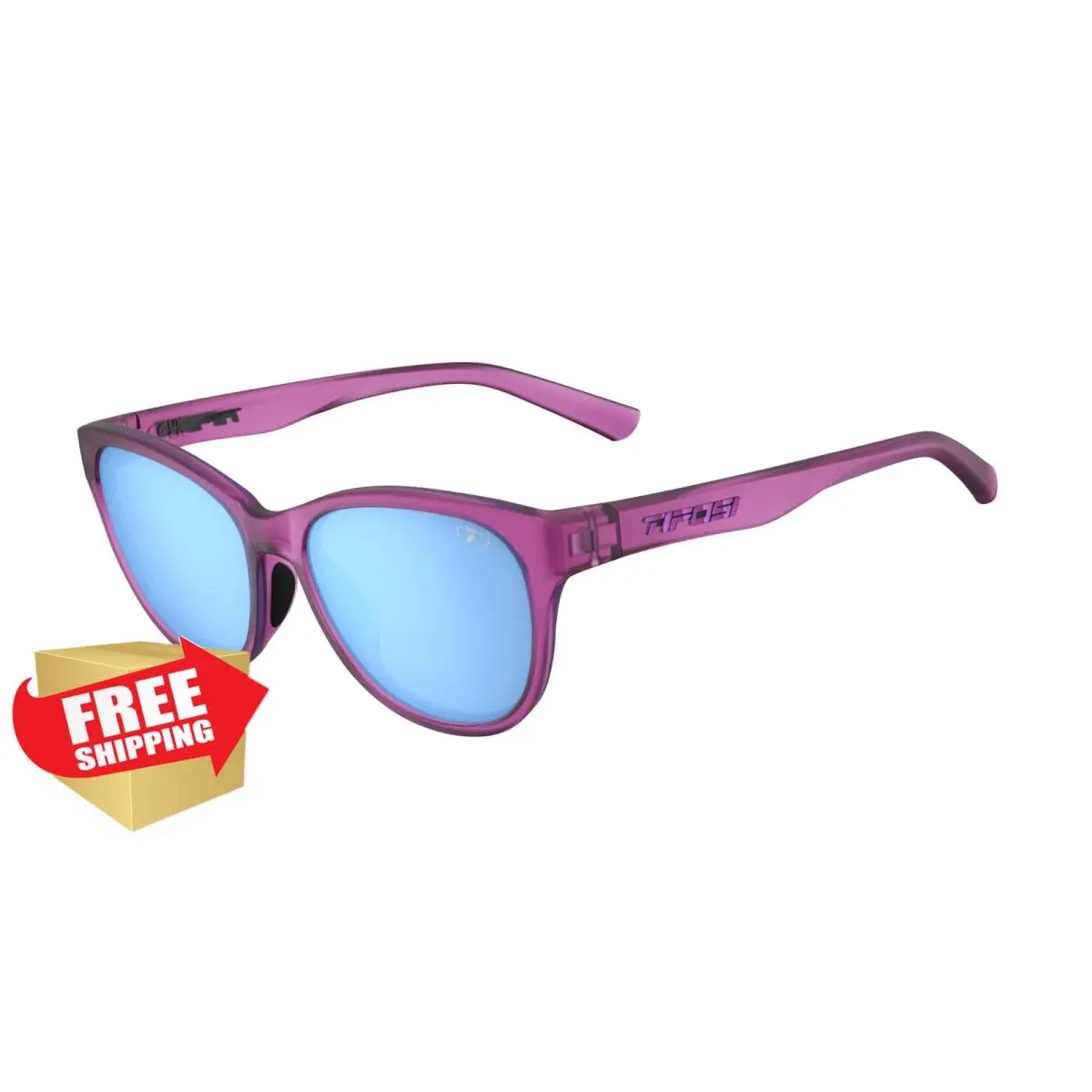 Tifosi Plum Crazy Sky Blue Sunglasses