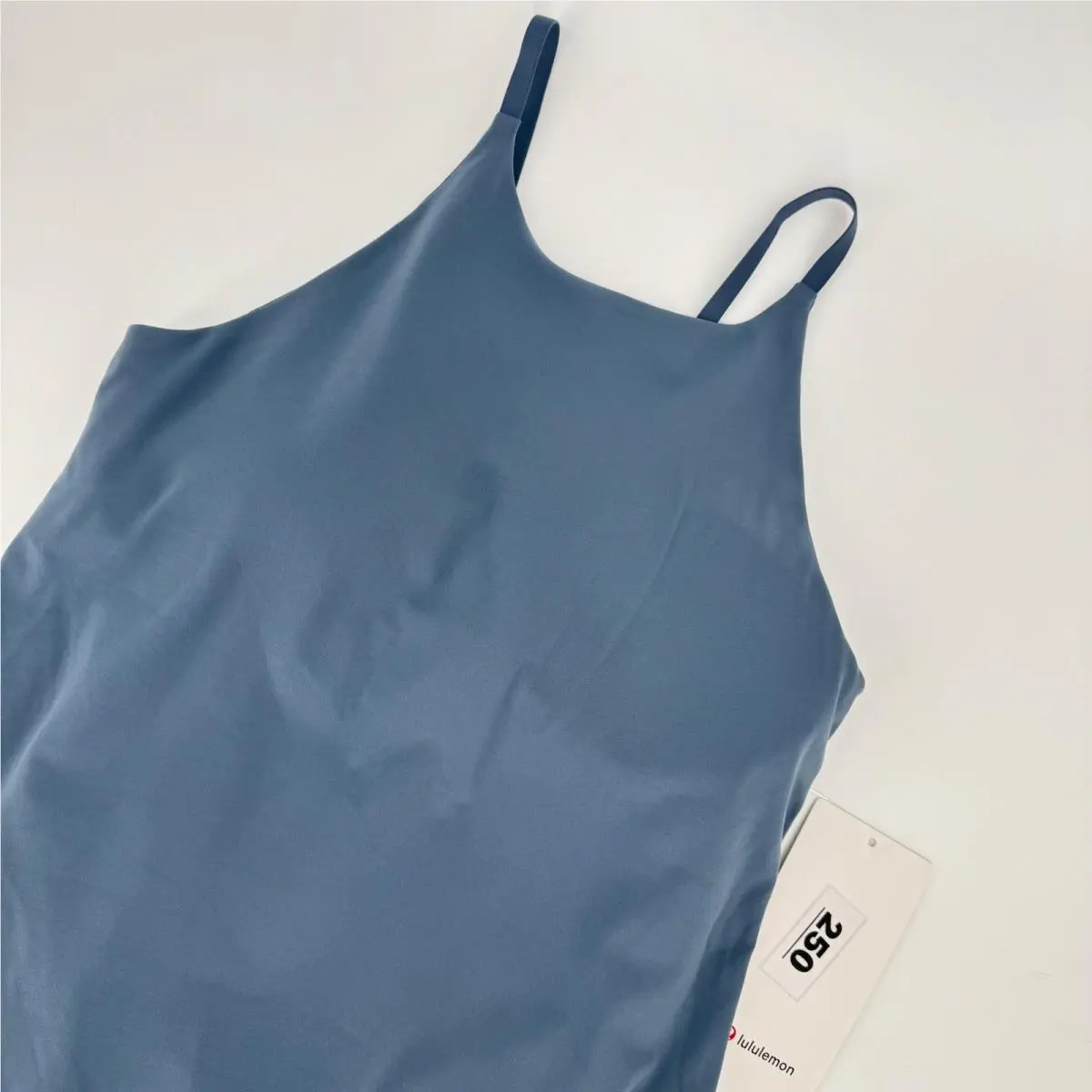 Lululemon Align HN Dress AB Sleek Utility Blue Nulu Athletic Dress Size 8