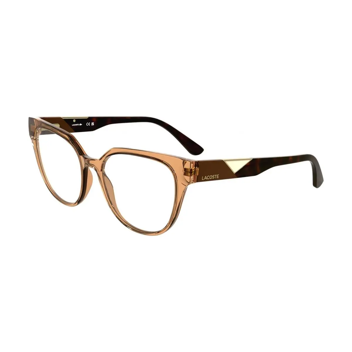 L2982N 264 Crystal Brick Eyeglasses 54/17/145 by Lacoste