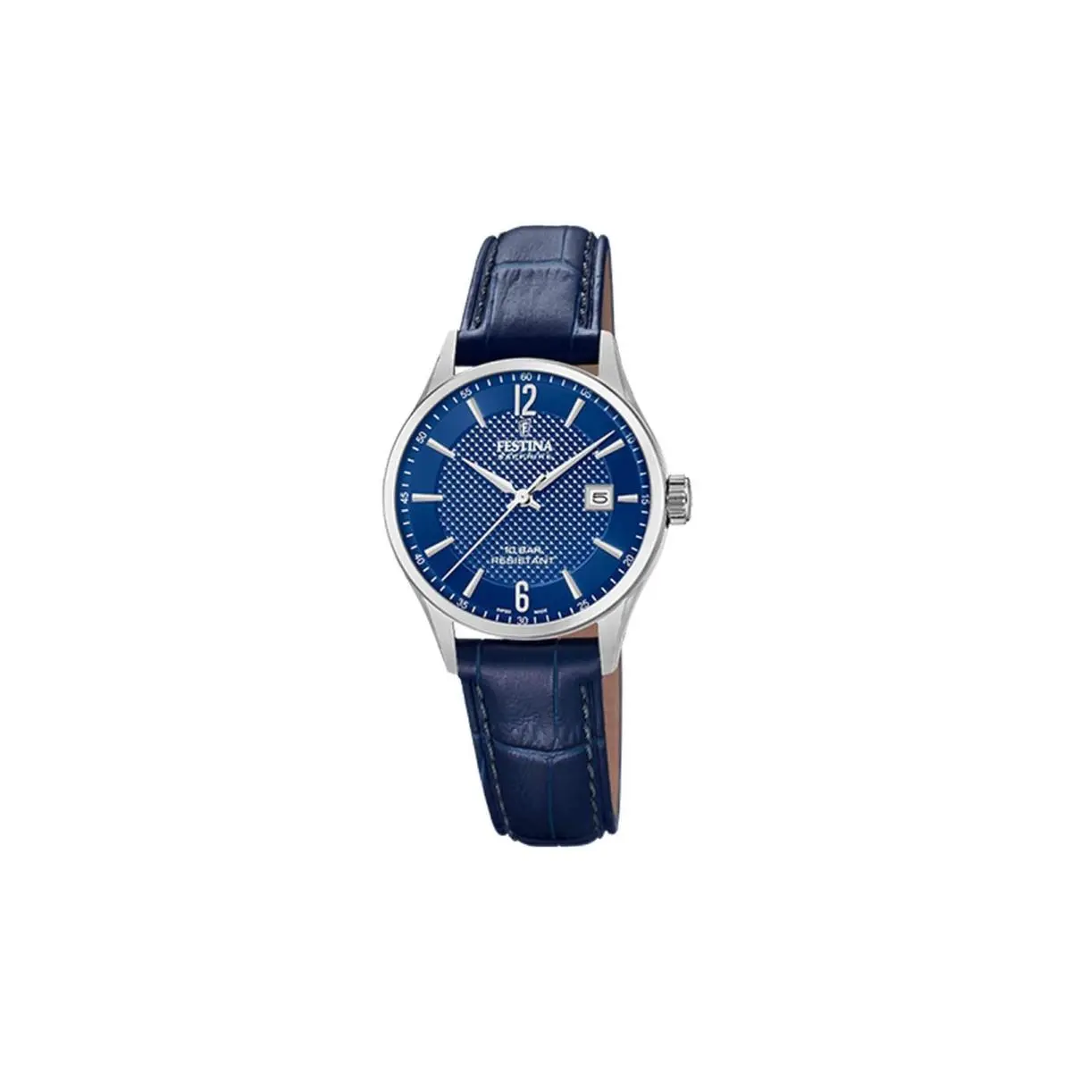 Festina Classic Leather | Blue Dial Classic Leather Blue Dial Wristwatch F20009-8