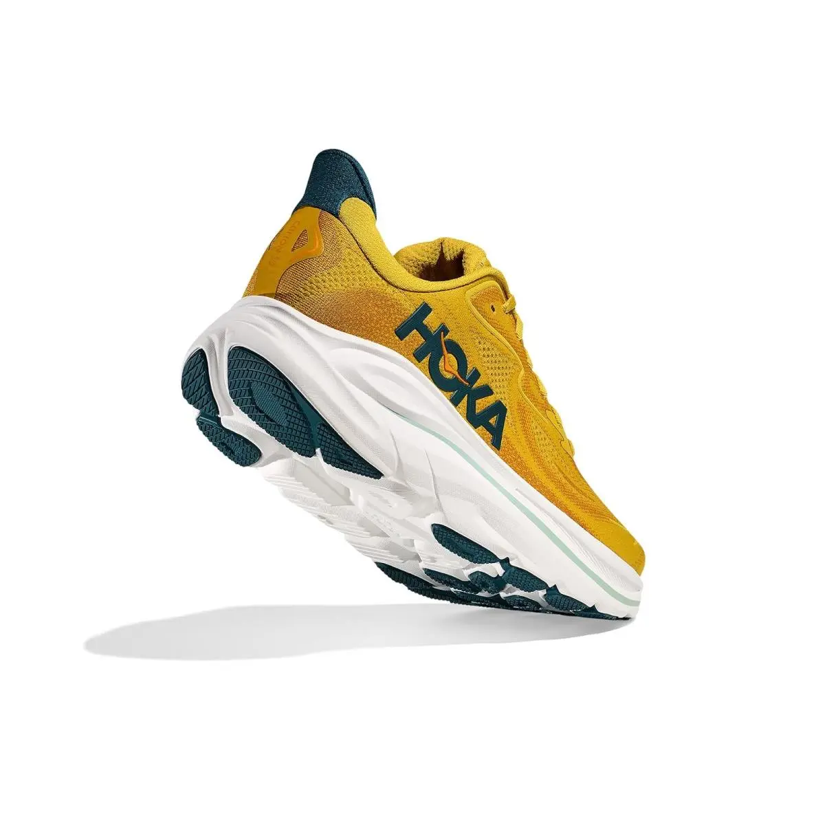Hoka shoes - Ash Grey/Neon Green 36