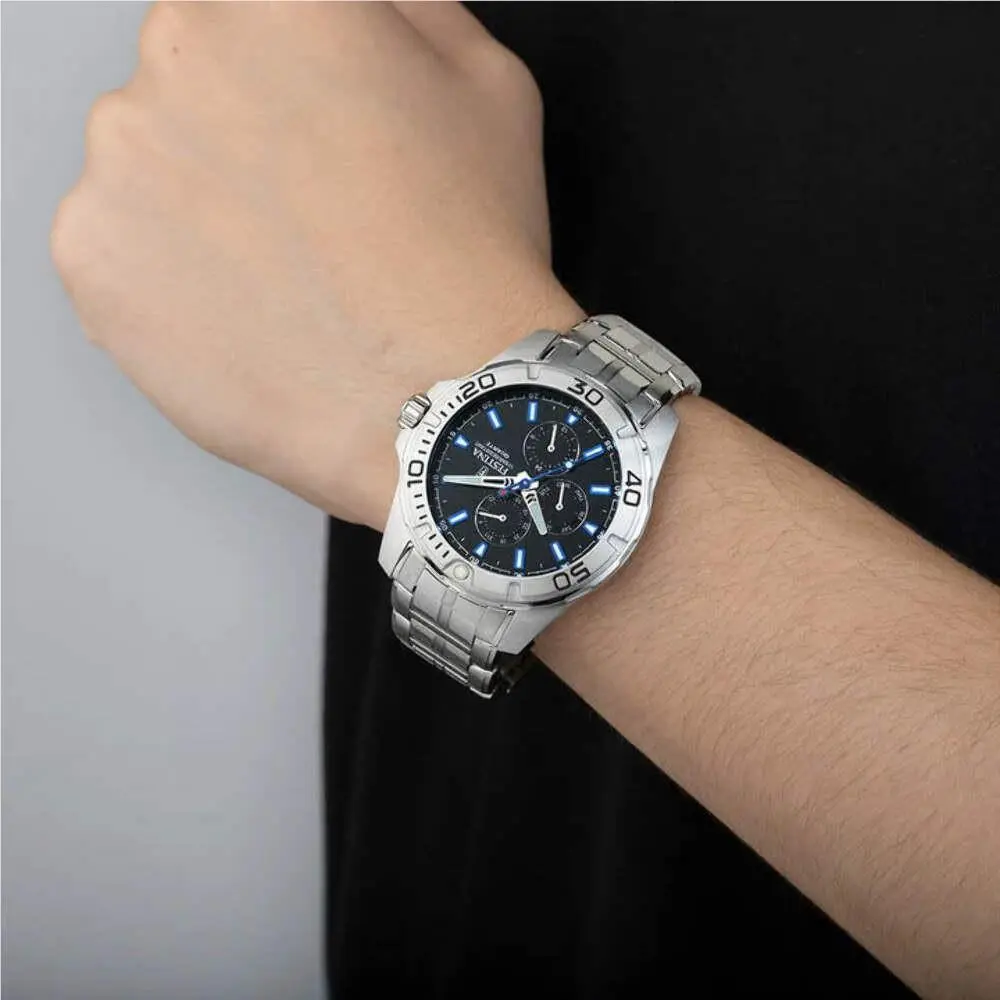Multifunction Black / Stainless Steel Black Dial Wristwatch F20445-6 by Festina