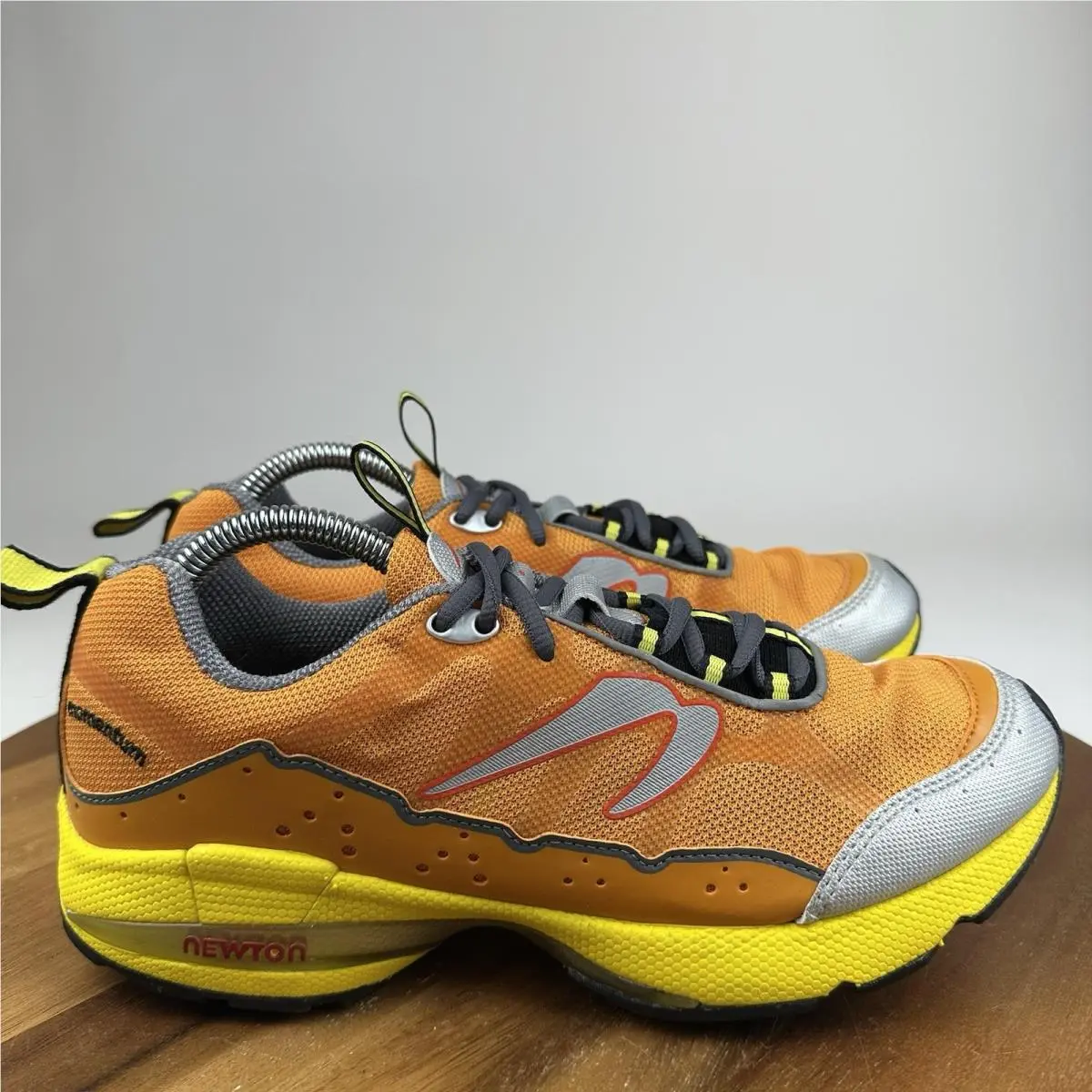 Newton Mens Ton Terra Momentus All Terrain Orange Trainers Sneakers Size 9 D