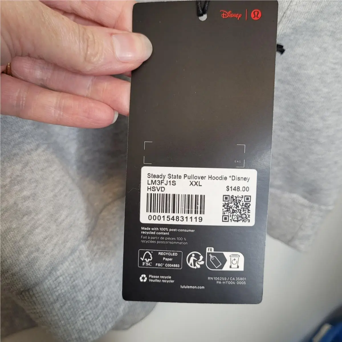 Lululemon clothing - Gray 4