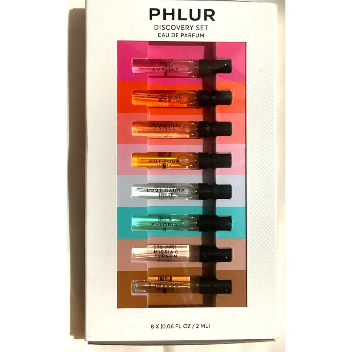 Discovery Set Eau de Parfum Sample Spray 8 x 0.06 fl oz by Phlur