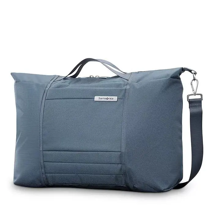 Samsonite Foldable Weekender Duffel Bag Elemental Blue Travel Tote
