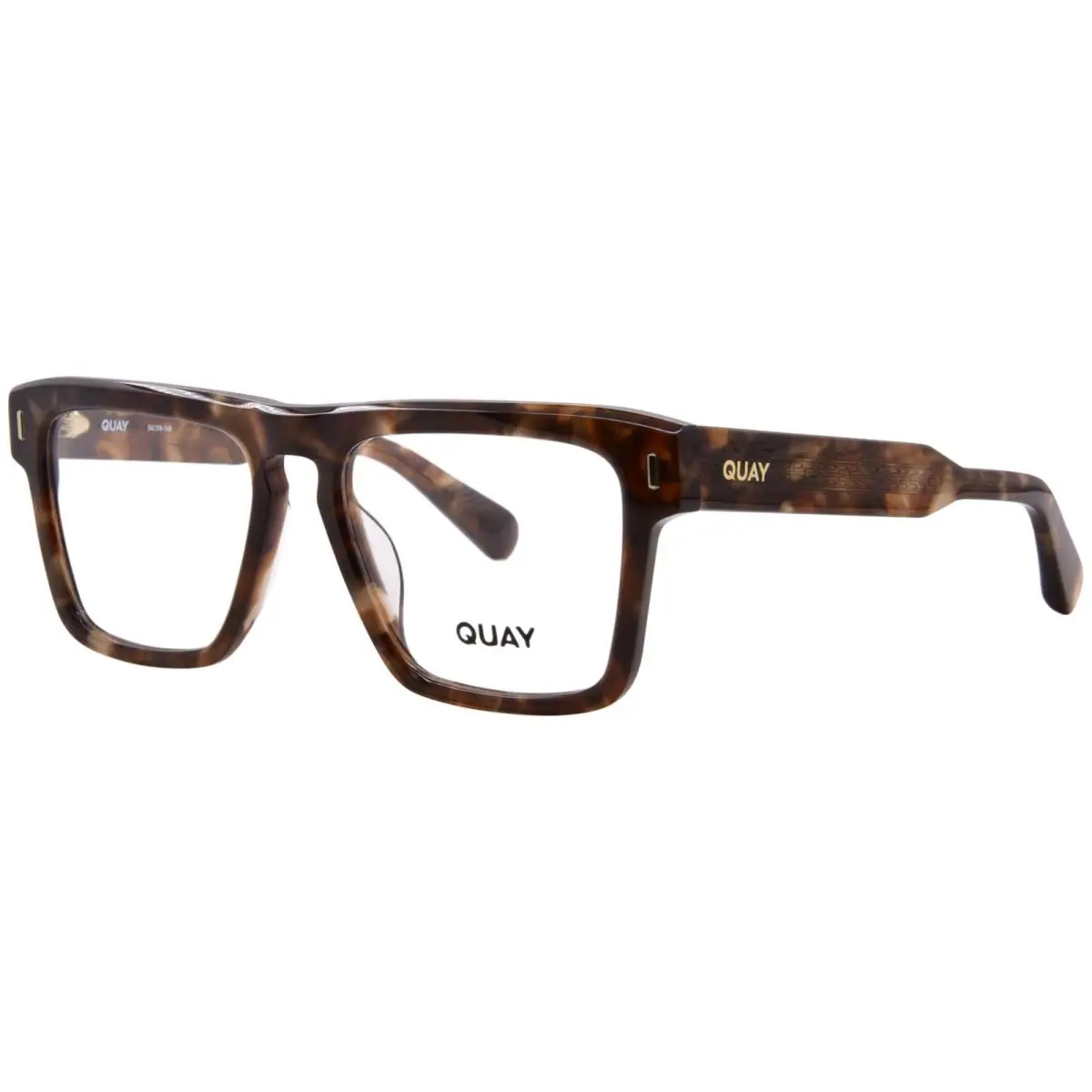 Quay Headline OG-OF-2758 Amtrt/rx Eyeglasses Men`s Tortoise Full Rim 54mm