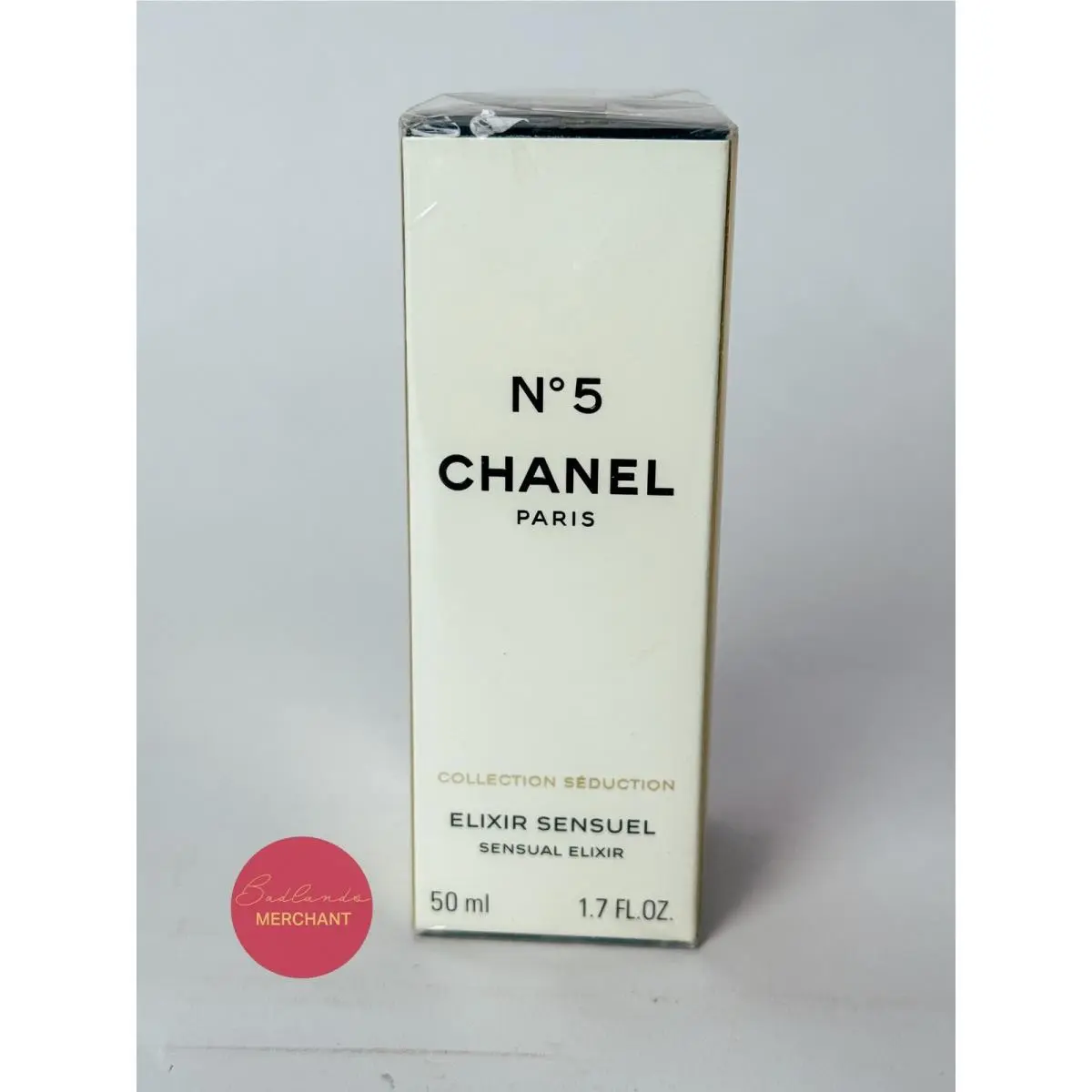 Chanel No5 1.7 Fl. Oz. Elixir Sensuel Fluid Body Gel Vintage