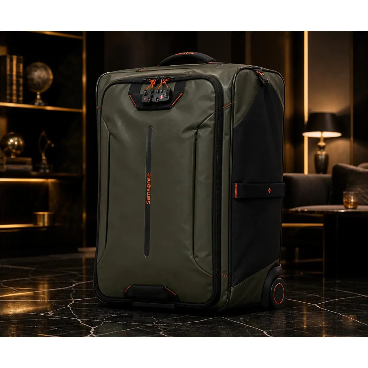 Samsonite Ecodiver Large Wheeled Duffel Bag 29” Climbing Ivy Tsa Expandable