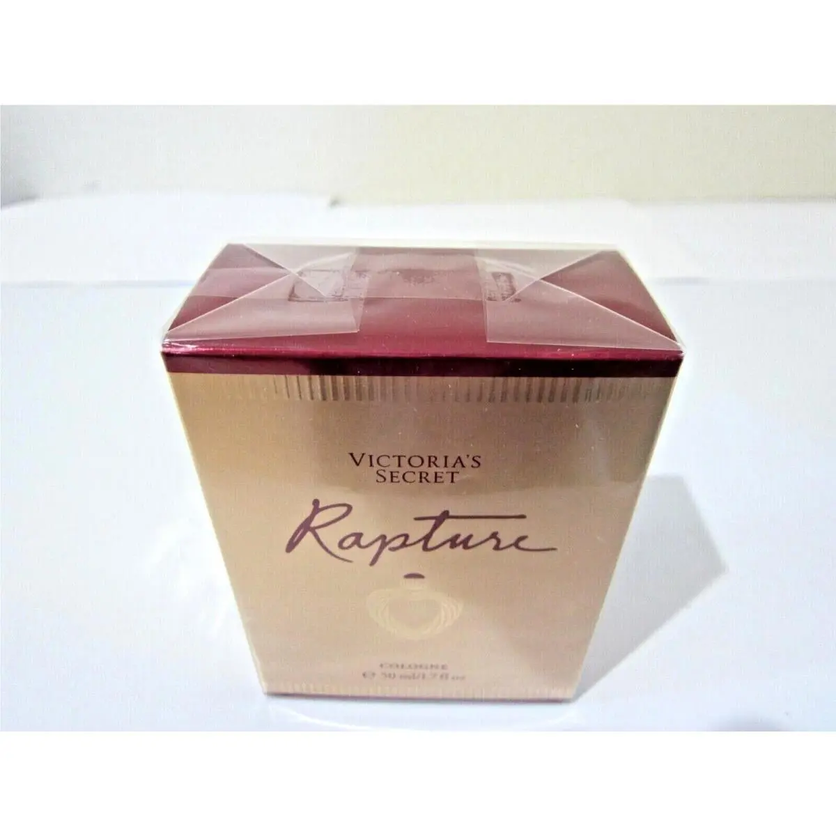 Victoria Secret Rapture Heart Shape Cologne Parfum Perfume 1.7 oz