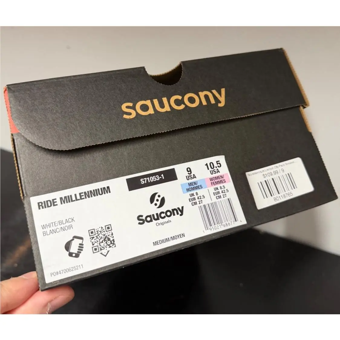 Saucony shoes - Saucony Ride Millennium - Ride Millennium - S71053-1 - White 10