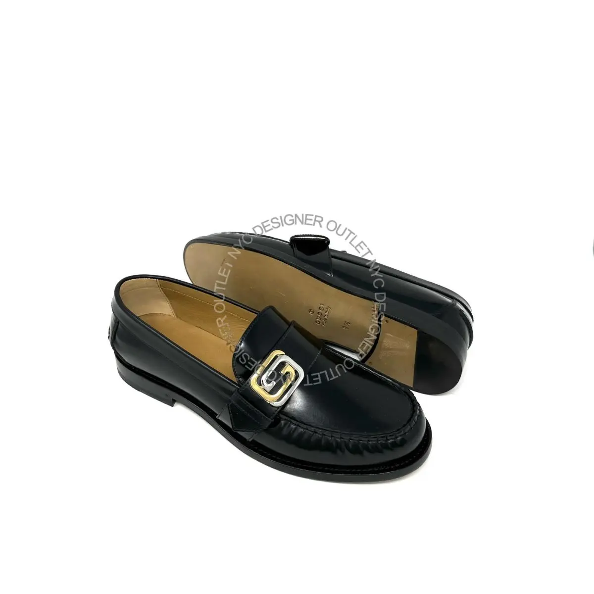 Gucci Mens Leather Loafers Sizes 8 9.5 Gucci