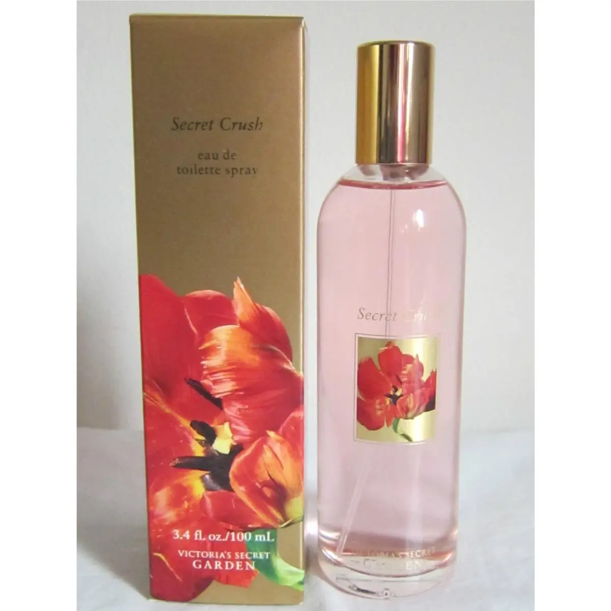 1 Victoria Secret Garden Crush Romantic Wish Perfume Eau DE Toilette 3.4 OZ SECRET CRUSH by Victoria's Secret