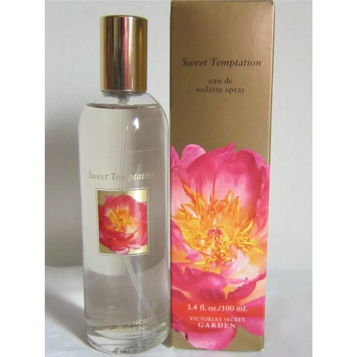 1 Victoria Secret Garden Crush Romantic Wish Perfume Eau DE Toilette 3.4 OZ SWEET TEMPTATION by Victoria's Secret