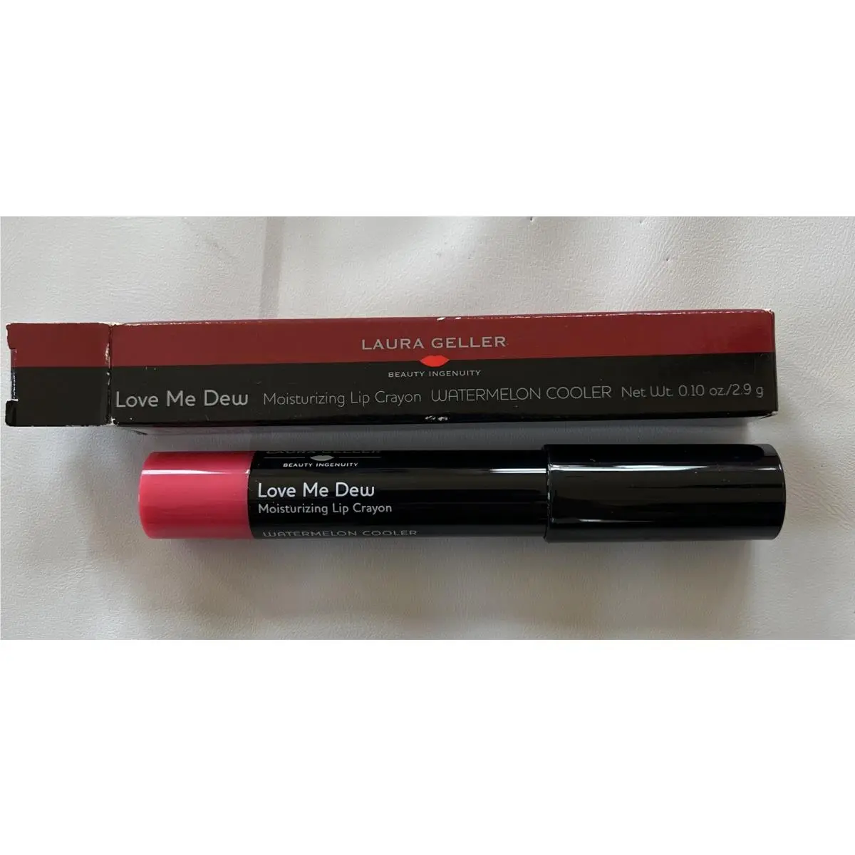 Laura Geller Love Me Dew Lip Crayon Watermelon Cooler .1 Oz