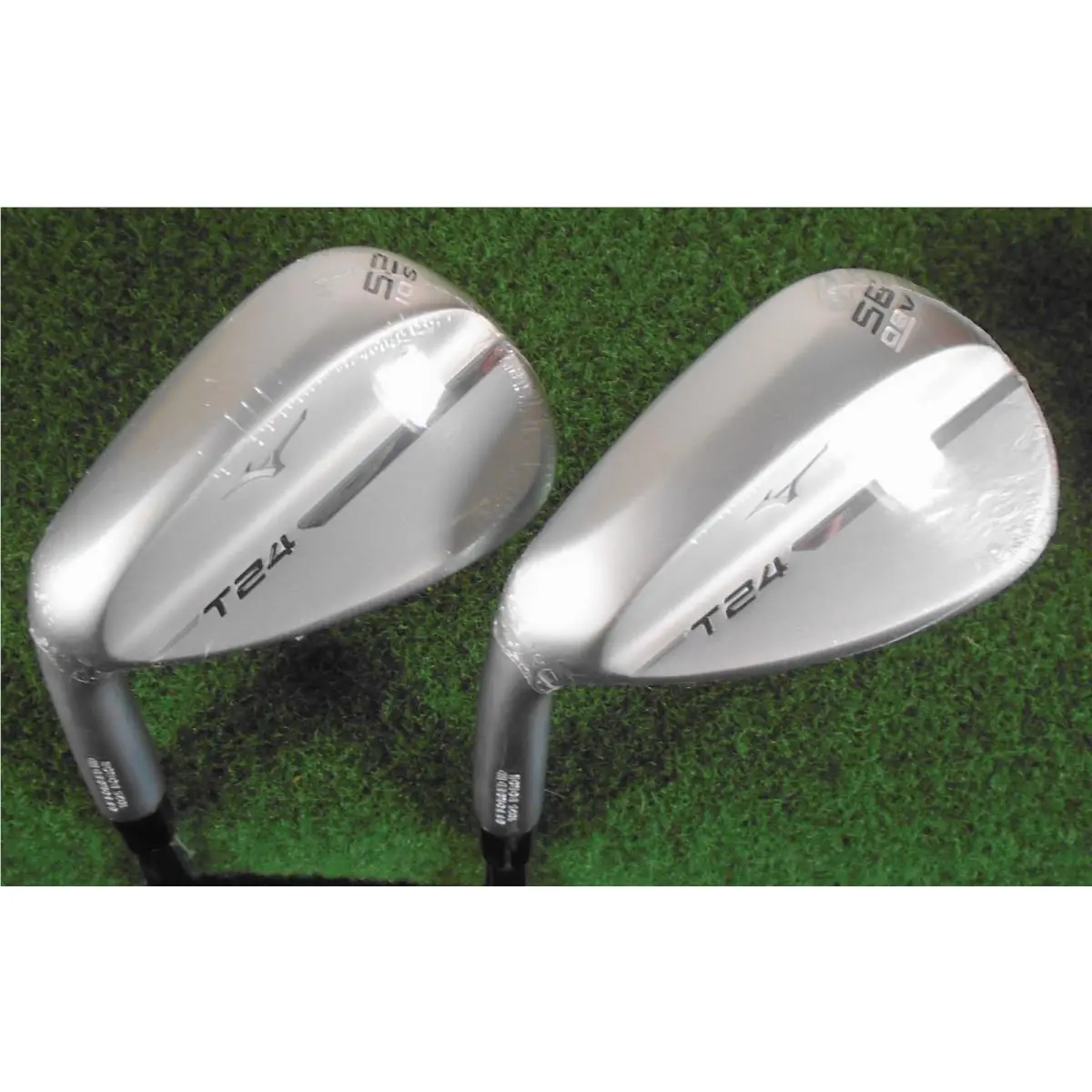 LH Mizuno T24 52/10 S 56/08 V White Satin Wedge Set DG Tour Issue S400
