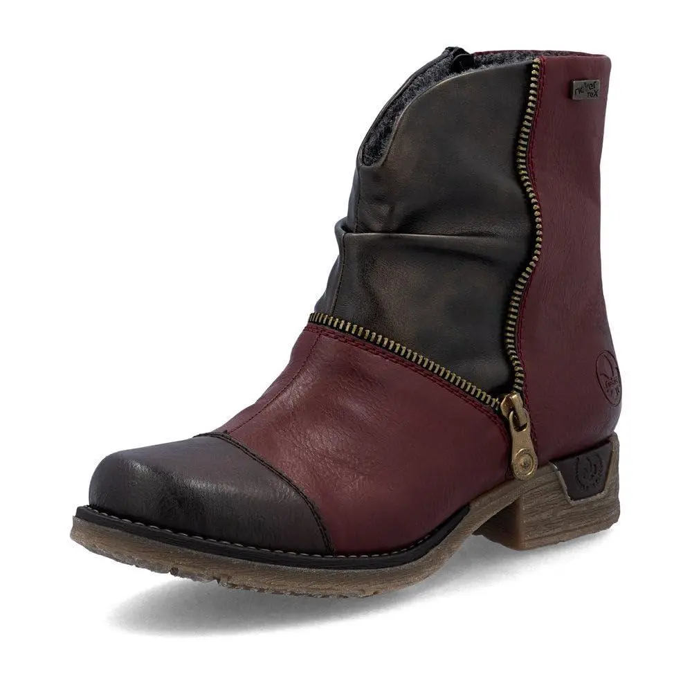 Rieker shoes - 79654 - 79654 - havanna wine antik 0