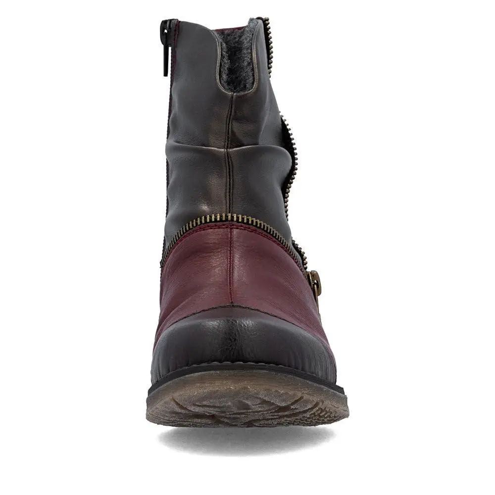 Rieker shoes - 79654 - 79654 - havanna wine antik 3