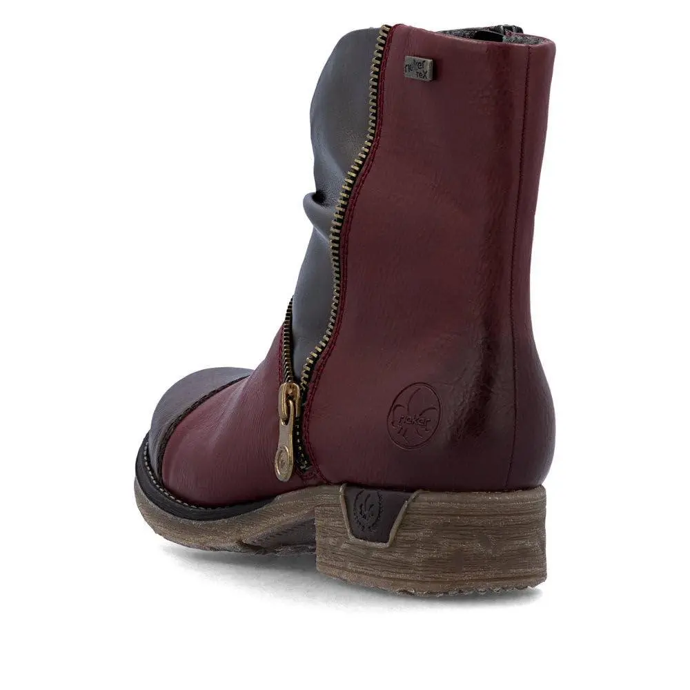 Rieker shoes - 79654 - 79654 - havanna wine antik 4
