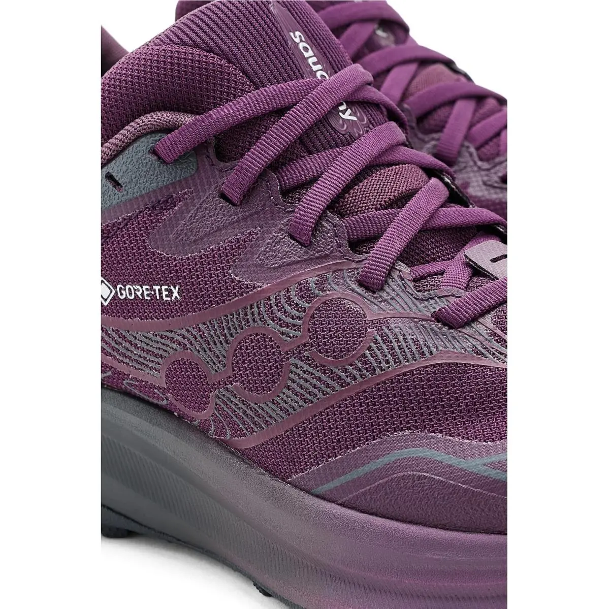 Saucony shoes - Eggplant/Ebony 4