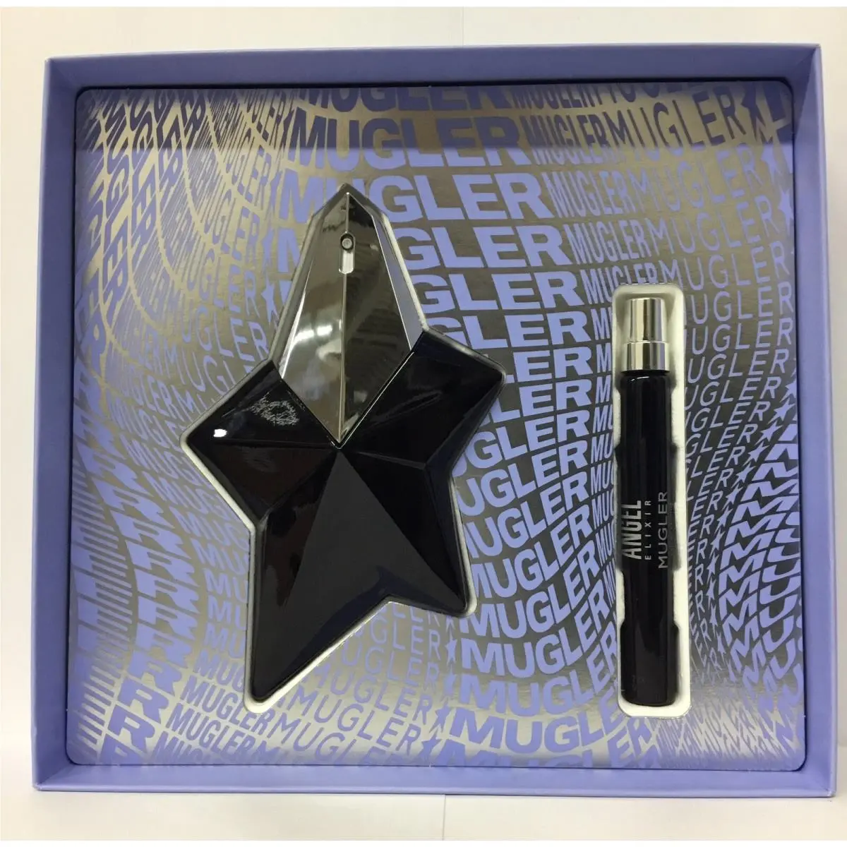 Set Thierry Mugler Angel Elixir Eau De Parfum 1.6oz .33oz