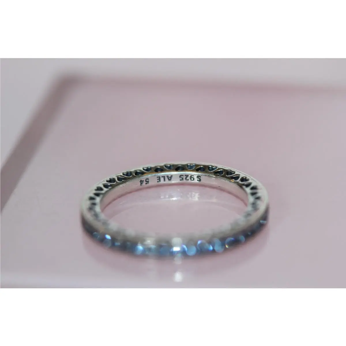 Pandora jewelry - Silver, Main Stone: sky blue