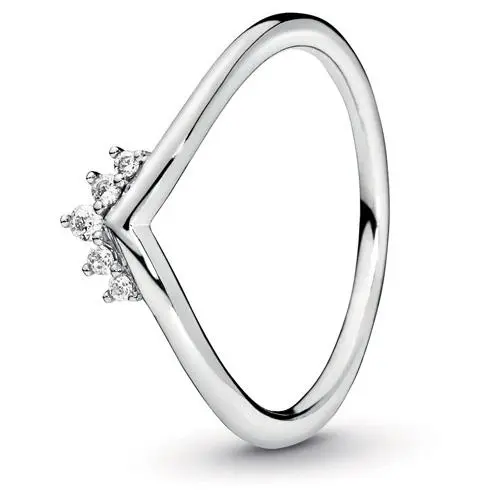 Tiara Wishbone Ring 198282CZ by Pandora
