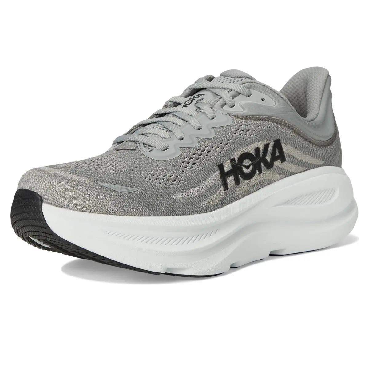 Hoka shoes - Galactic Grey/Stellar Grey 12