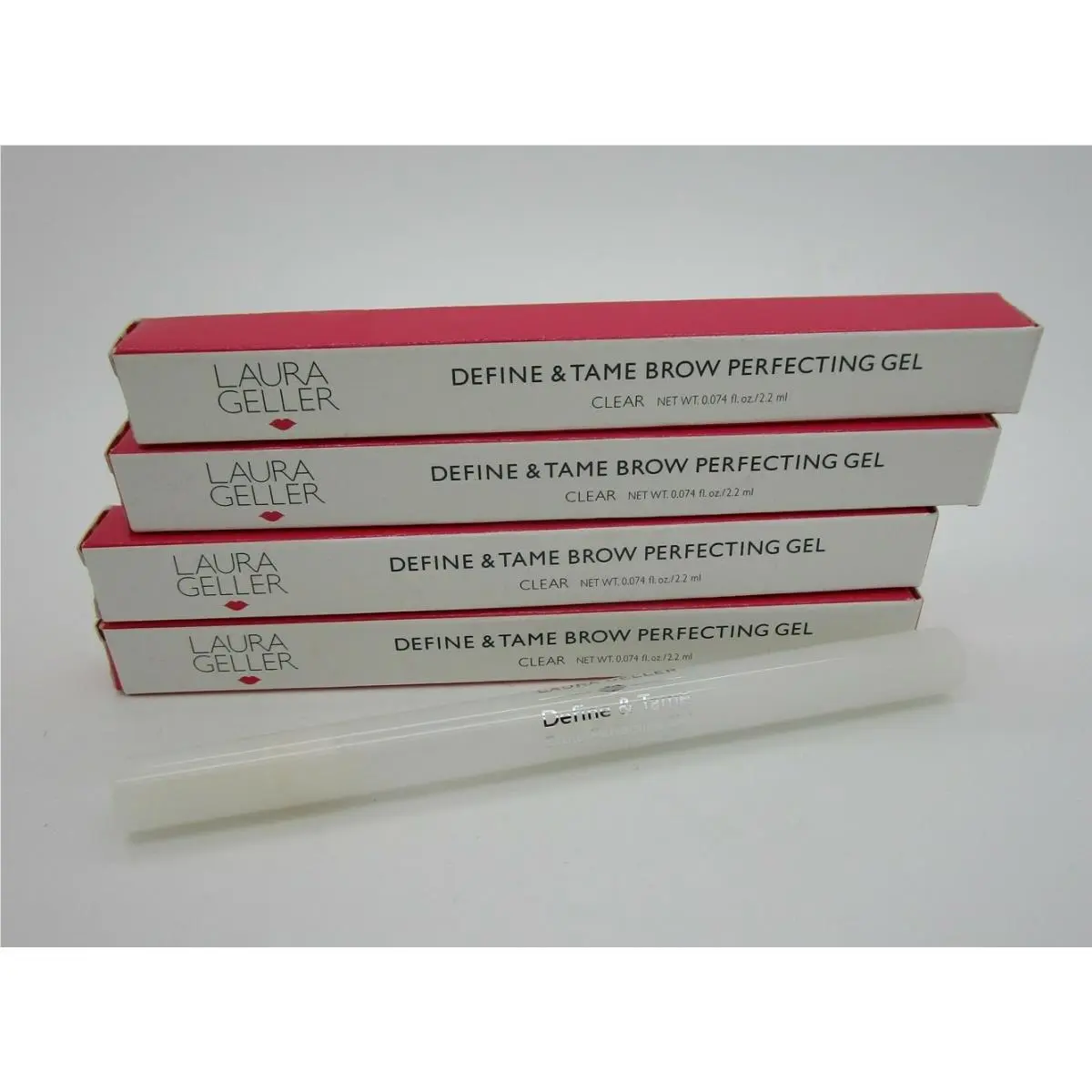 Laura Geller Define Tame Brow Perfecting Gel Clear - Lot of 4