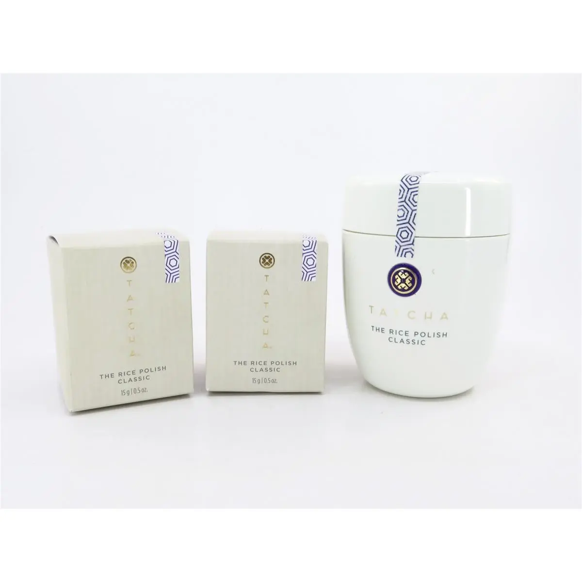 The Rice Polish Classic Set of 3 Bottles Total of 3.1oz 90 Grams by Tatcha