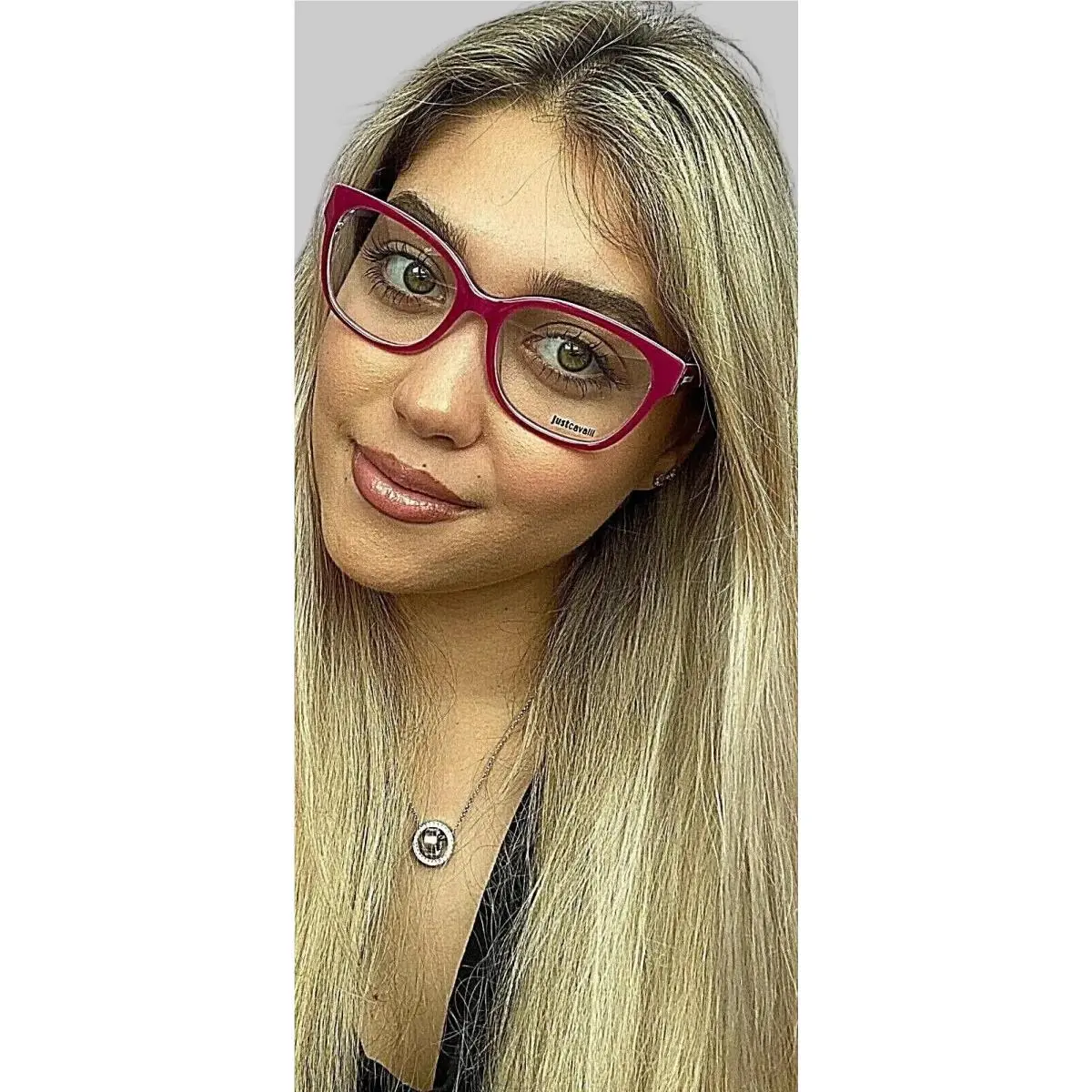 Just Cavalli JC 0519 JC0519 077 Violet 54mm Rx Women`s Eyeglasses Frame