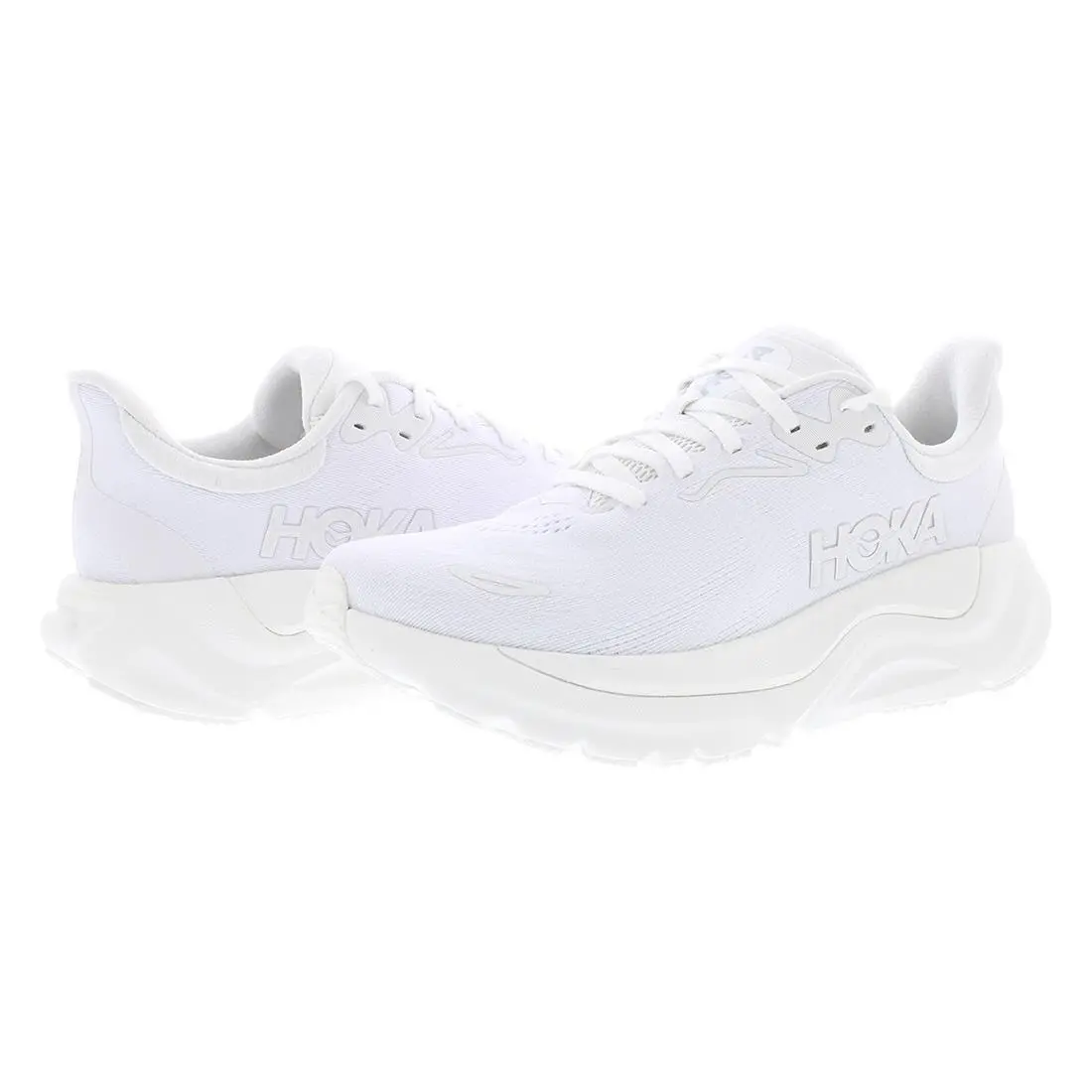 Hoka shoes - White/White 3