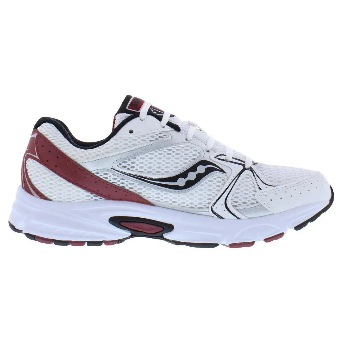Saucony shoes - White/Red, Main: White 1