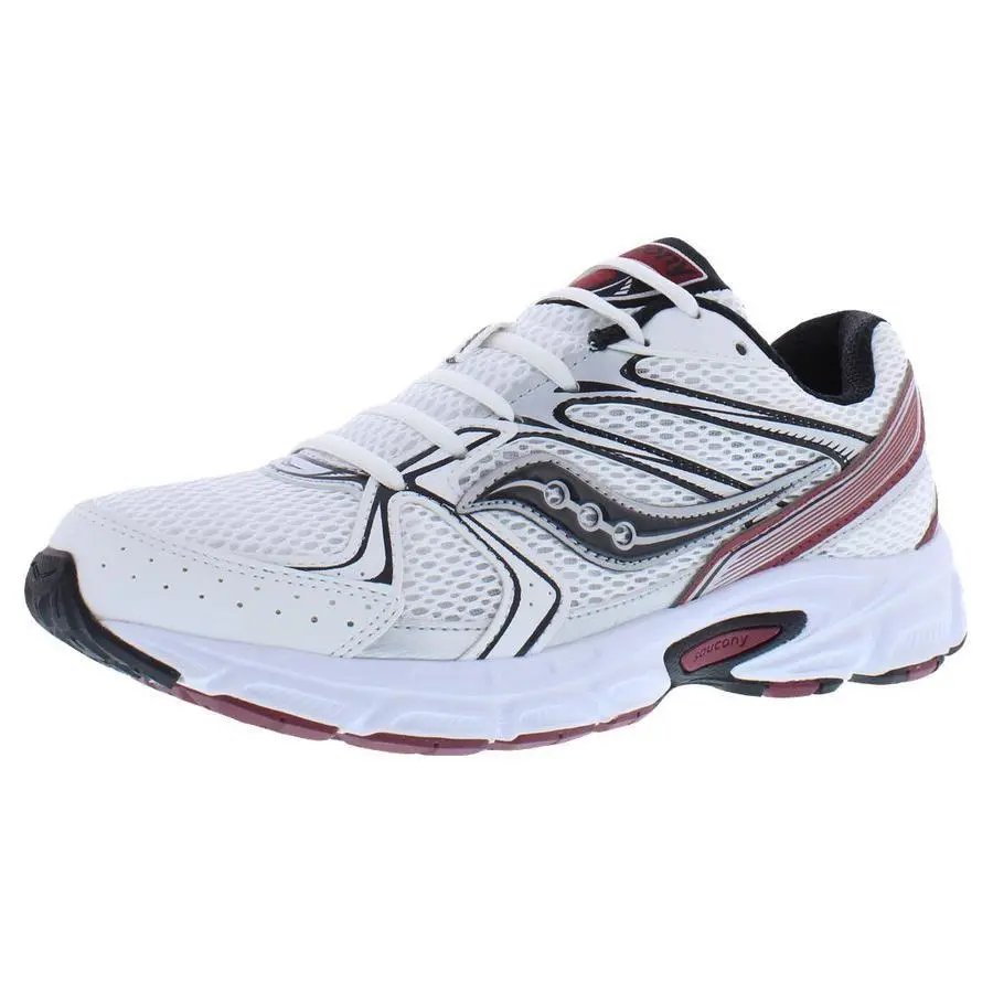 Saucony shoes - White/Red, Main: White 8