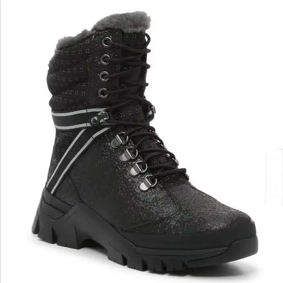 Timberland Jenness Falls Waterproof Insulated Black Women`s Boots A2EYW-001
