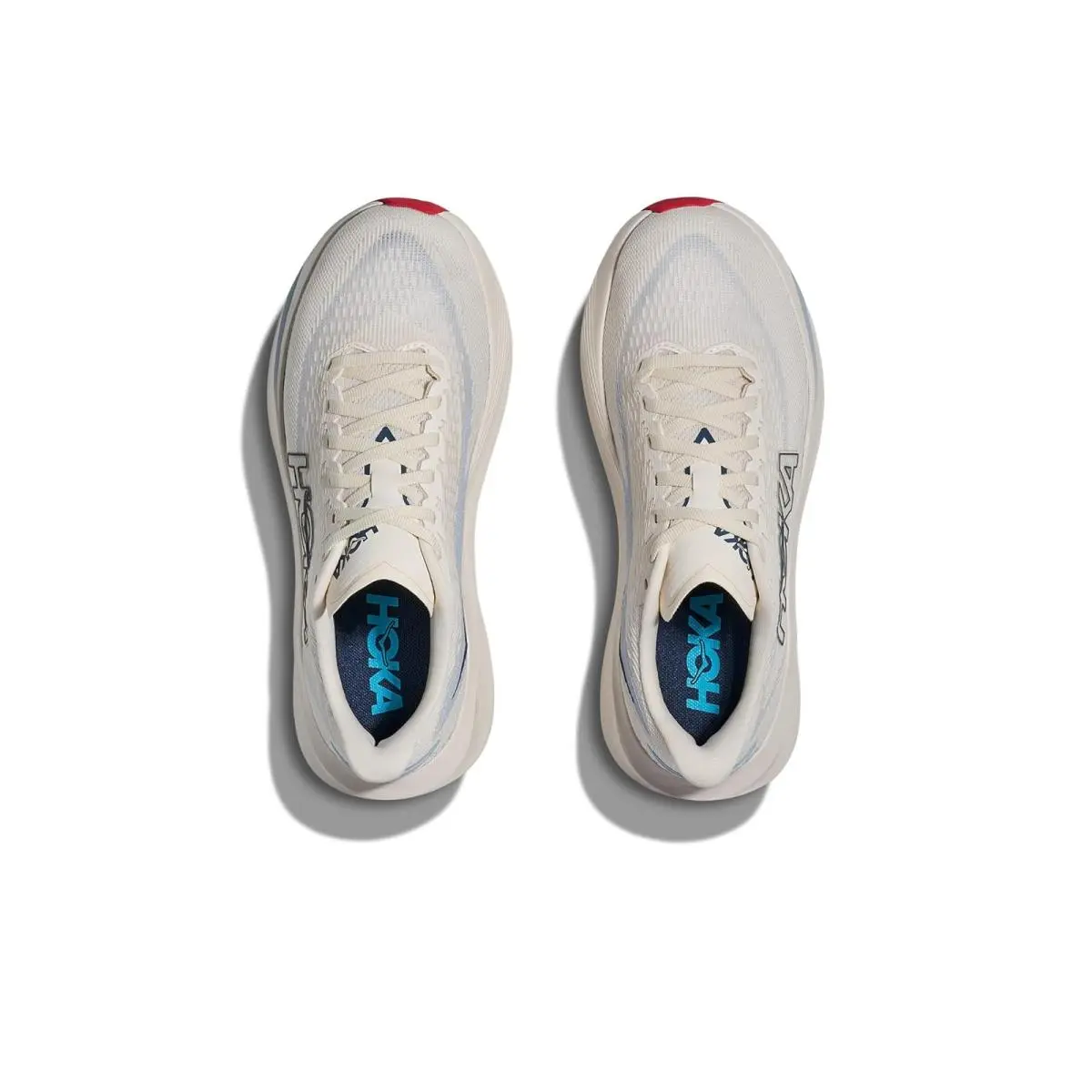 Hoka shoes - Alabaster/Soaring Blue 0
