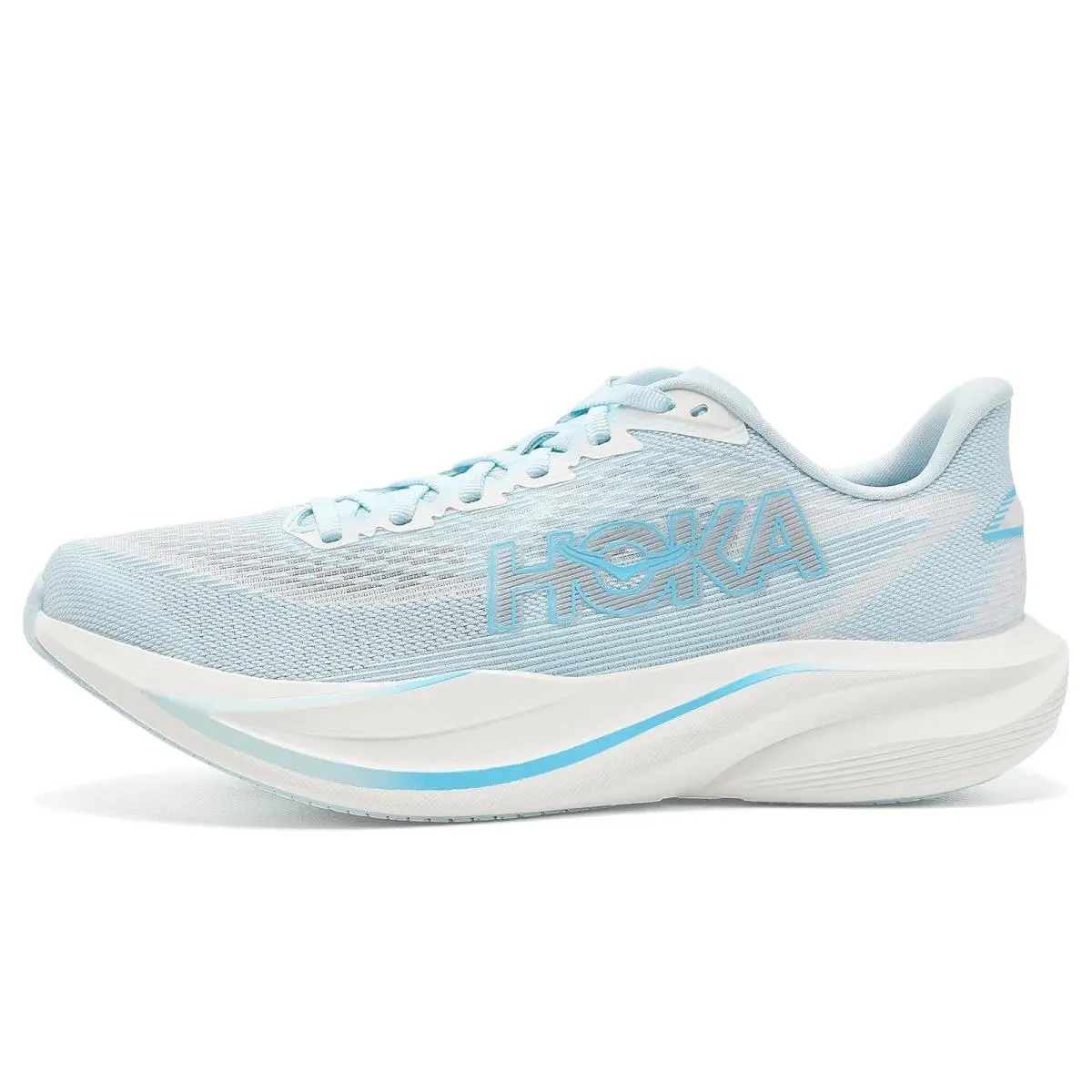 Hoka shoes - Alabaster/Soaring Blue 51