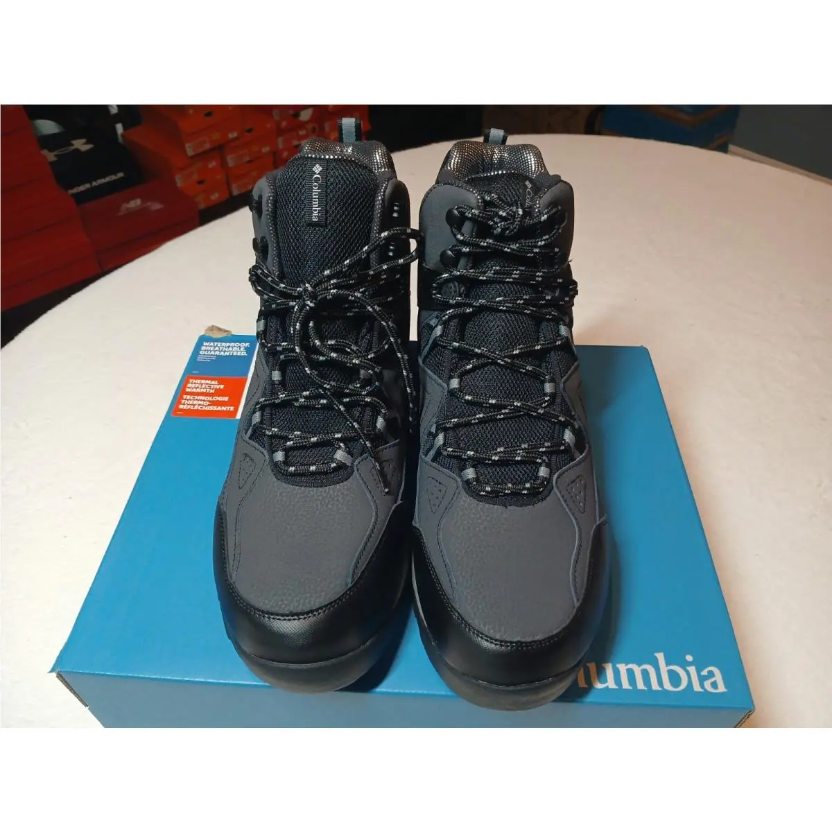 Columbia Men Liftop Iii Snow Winter Boots Insulated High Traction Waterproof 13
