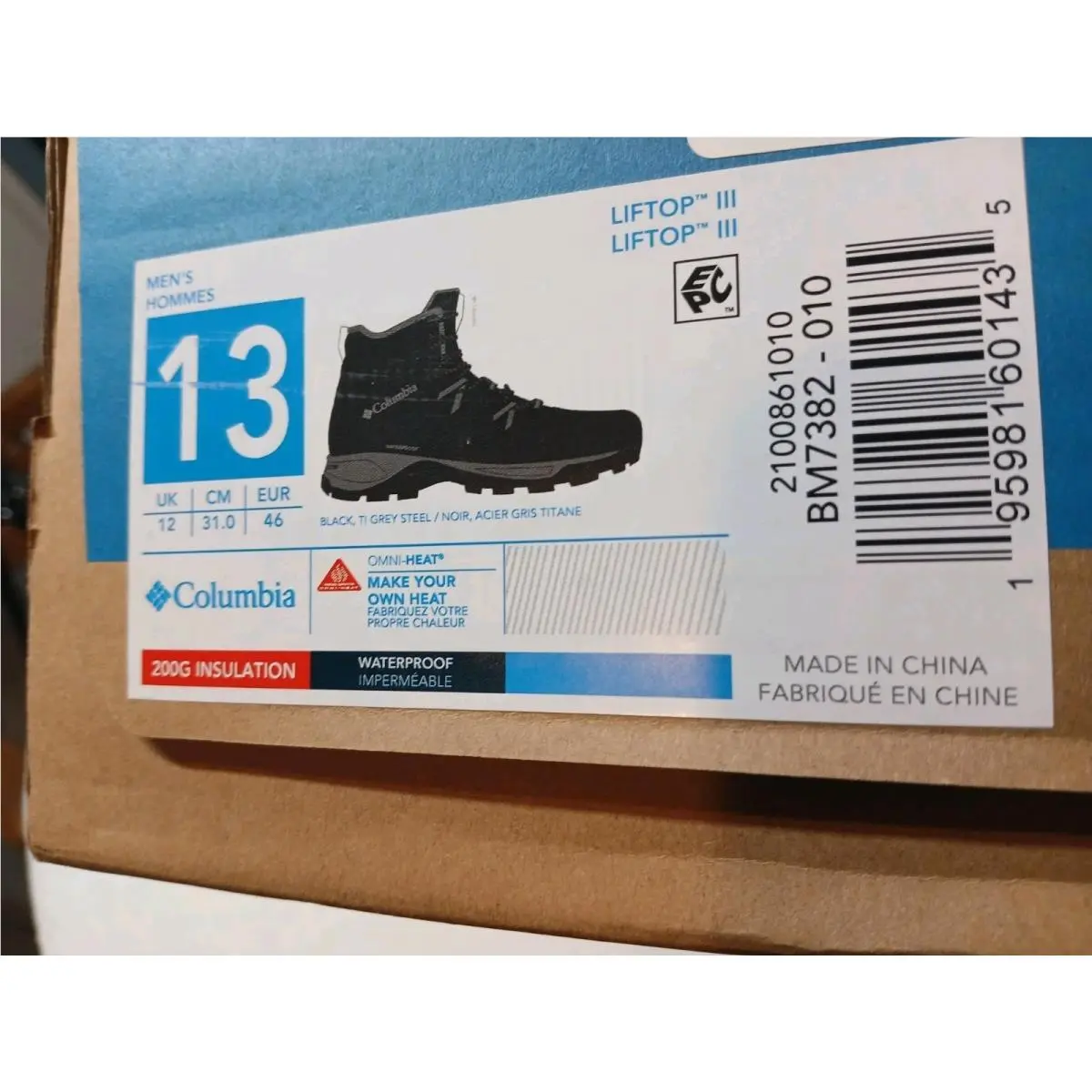 Columbia shoes - 1862301 - 1862301 - Gray 1