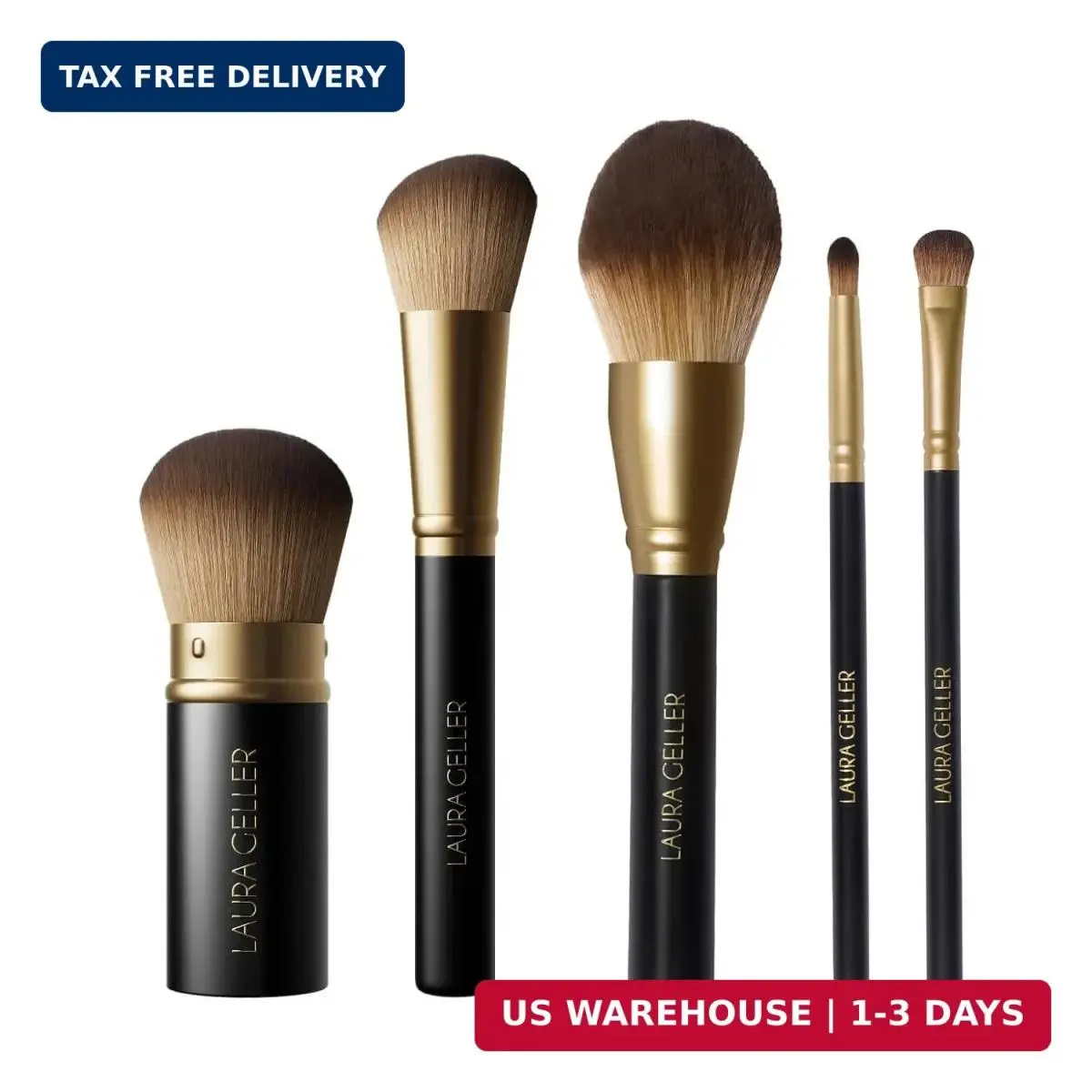 Laura Geller New York Cosmetic Professional Makeup Brushes - Cruelty-free - 05 F
