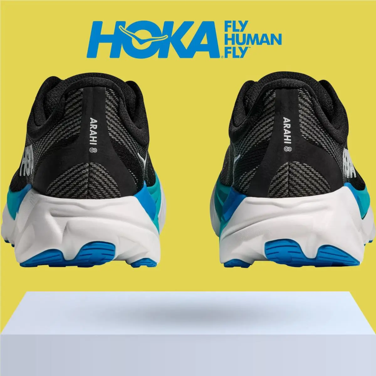 Hoka shoes - Hoka One One Arahi 8 - Asteroid/Silver 36