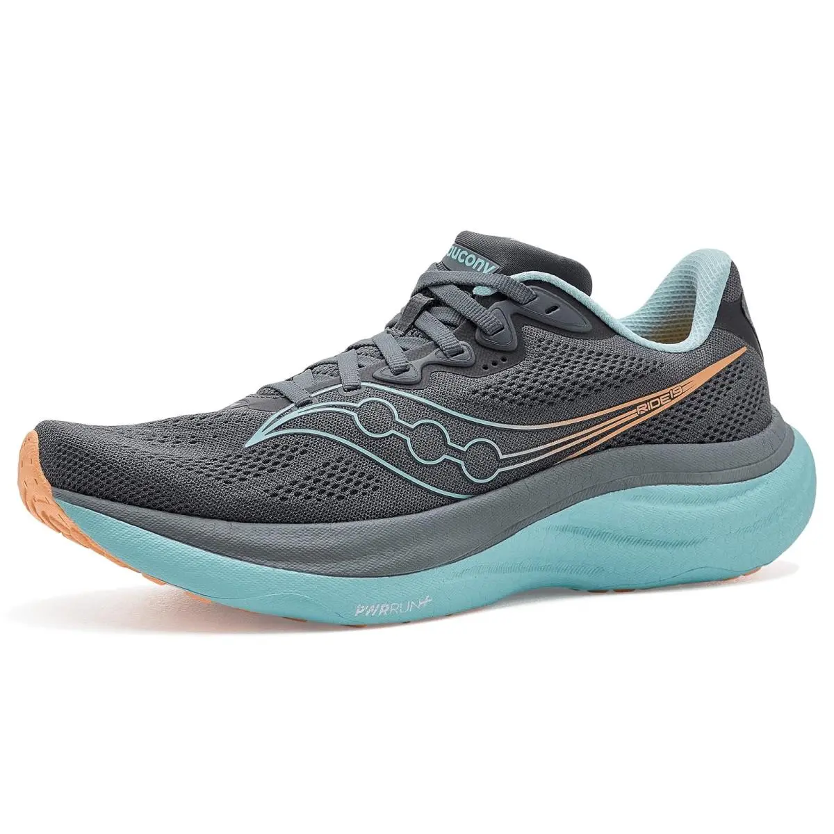 Saucony shoes - Black/Silver 13