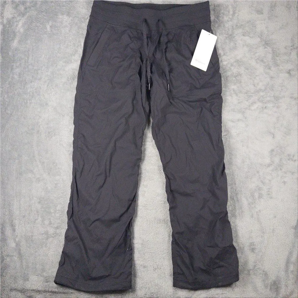 Lululemon Dance Studio Mid-rise Pant Short Size 10 Black Lined Lightweight
