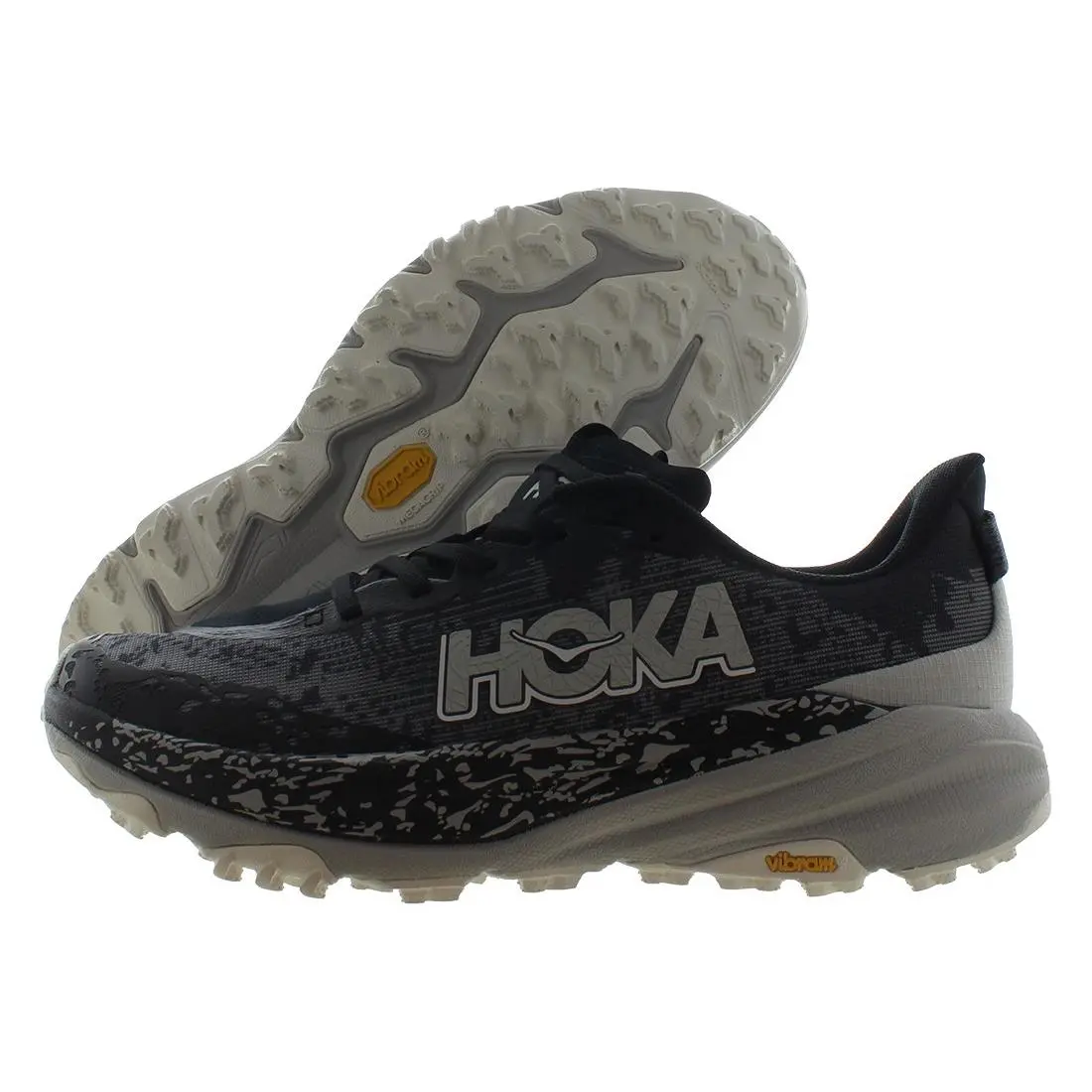 Hoka shoes - Black/Stardust, Main: Black 0